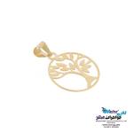 نیم ست طلا دست اول کم اجرت - طرح درخت