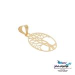 نیم ست طلا دست اول کم اجرت - طرح درخت