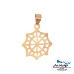 نیم ست طلا دست اول کم اجرت - طرح هندسی