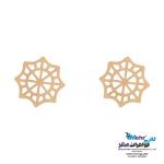 نیم ست طلا دست اول کم اجرت - طرح هندسی