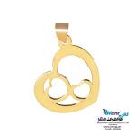 گردنبند طلا دست اول کم اجرت - طرح قلب