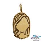 گردنبند طلا دست اول کم اجرت - طرح گیسو