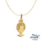 گردنبند طلا دست اول کم اجرت - طرح گیسو
