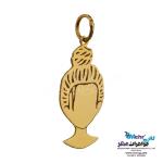 گردنبند طلا دست اول کم اجرت - طرح گیسو