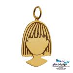 گردنبند طلا دست اول کم اجرت - طرح گیسو