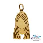 گردنبند طلا دست اول کم اجرت - طرح گیسو