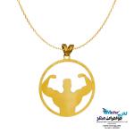 گردنبند طلا دست اول کم اجرت - طرح بدنسازی