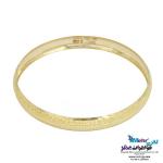 النگو طلا دست اول کم اجرت - طرح تراش سایز 3