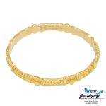 النگو طلا دست اول کم اجرت - طرح تراش سایز 3