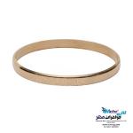 النگو طلا دست اول کم اجرت - طرح آینه ای سایز 3