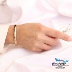 النگو طلا دست اول کم اجرت - طرح کارتیه لاو سایز 3