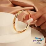 النگو طلا دست اول کم اجرت - طرح تراش سایز 2