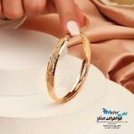 النگو طلا دست اول کم اجرت - طرح تراش سایز 3