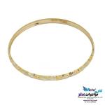 النگو طلا دست اول کم اجرت - طرح تراش سایز 3