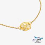 دستبند طلا دست اول کم اجرت - طرح گل