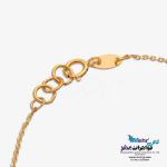 دستبند طلا دست اول کم اجرت - طرح شبدر چهار پر