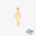 آویز طلا - طرح کلید