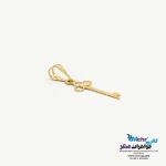 آویز طلا - طرح کلید