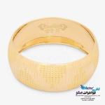 النگو طلا دست اول کم اجرت - طرح تراش سایز2