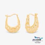 گوشواره طلا - طرح توری