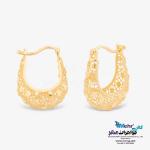گوشواره طلا - طرح توری