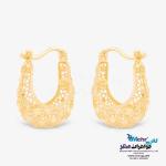 گوشواره طلا - طرح توری