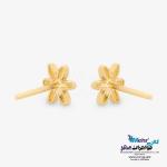 گوشواره طلا - طرح گل