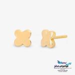 گوشواره طلا - طرح شبدر