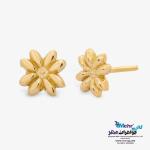 گوشواره طلا - طرح گل