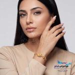 دستبند طلا - طرح گل