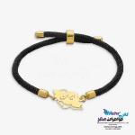 دستبند طلا و بافت - طرح نقشه ی ایران