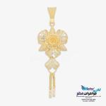 آویز طلا - طرح پنج شیر
