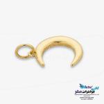 آویز طلا - طرح هلال