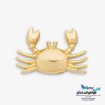 آویز طلا - طرح خرچنگ
