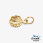 آویز طلا - طرح صدف