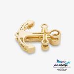 آویز طلا - طرح لنگر