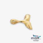 آویز طلا - طرح دم وال