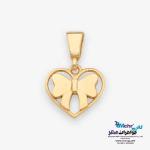نیم ست طلا - طرح پاپیون