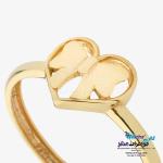 نیم ست طلا - طرح پاپیون