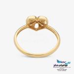 نیم ست طلا - طرح پاپیون