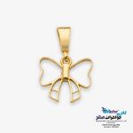 نیم ست طلا - طرح پاپیون