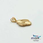 آویز طلا دست اول کم اجرت - طرح ونکلیف تراش