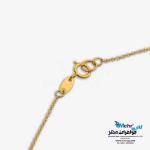 گردنبند طلا دست اول کم اجرت - طرح پروانه
