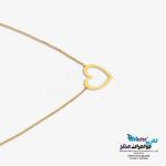 گردنبند طلا دست اول کم اجرت - طرح قلب