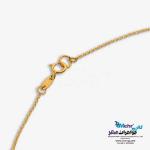 گردنبند طلا دست اول کم اجرت  - طرح طلوع خورشید