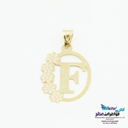 gold alphabet pendant price