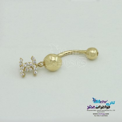 Chanel Belly Button Ring  Belly button piercing jewelry, Belly